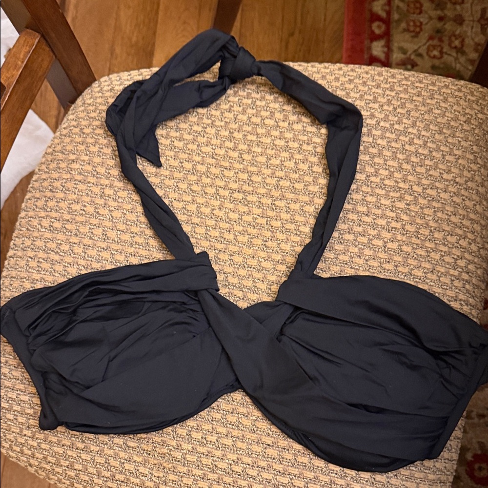 Sunn Lab Swim bikini top black size D/DD